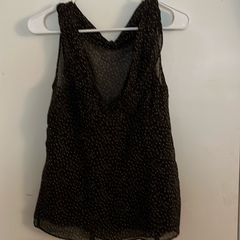 Ann Taylor sheer shell.